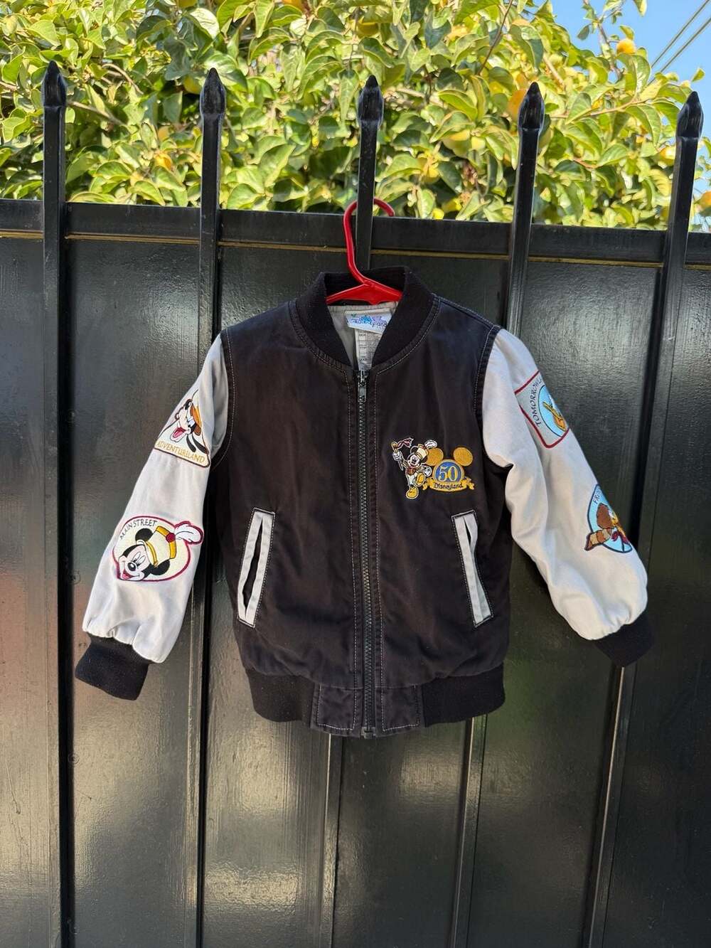 Disneyland Resort 2005 Kids Varsity Jacket XXS 50th Anniversary